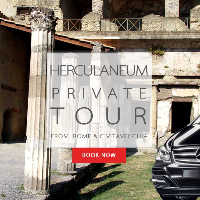 Herculaneum tour from Rome or Civitavecchia