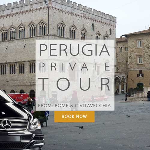 Perugia tour from Rome
